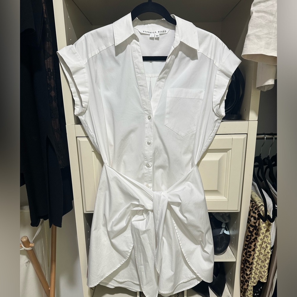 Veronica Beard Tie Waist Dress